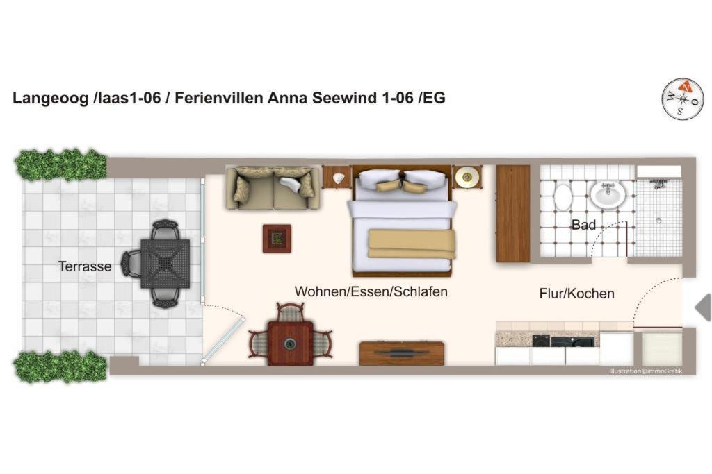 Apartmentvilla Anna See Apartmentvilla Anna See 1-06 Langeoog Bagian luar foto